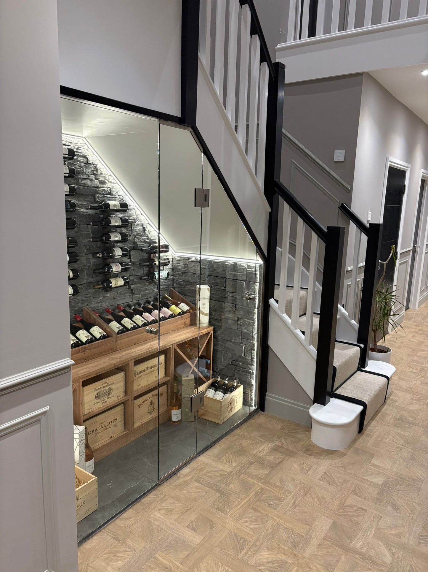 Wine Case Storage (Fixed Shelves)