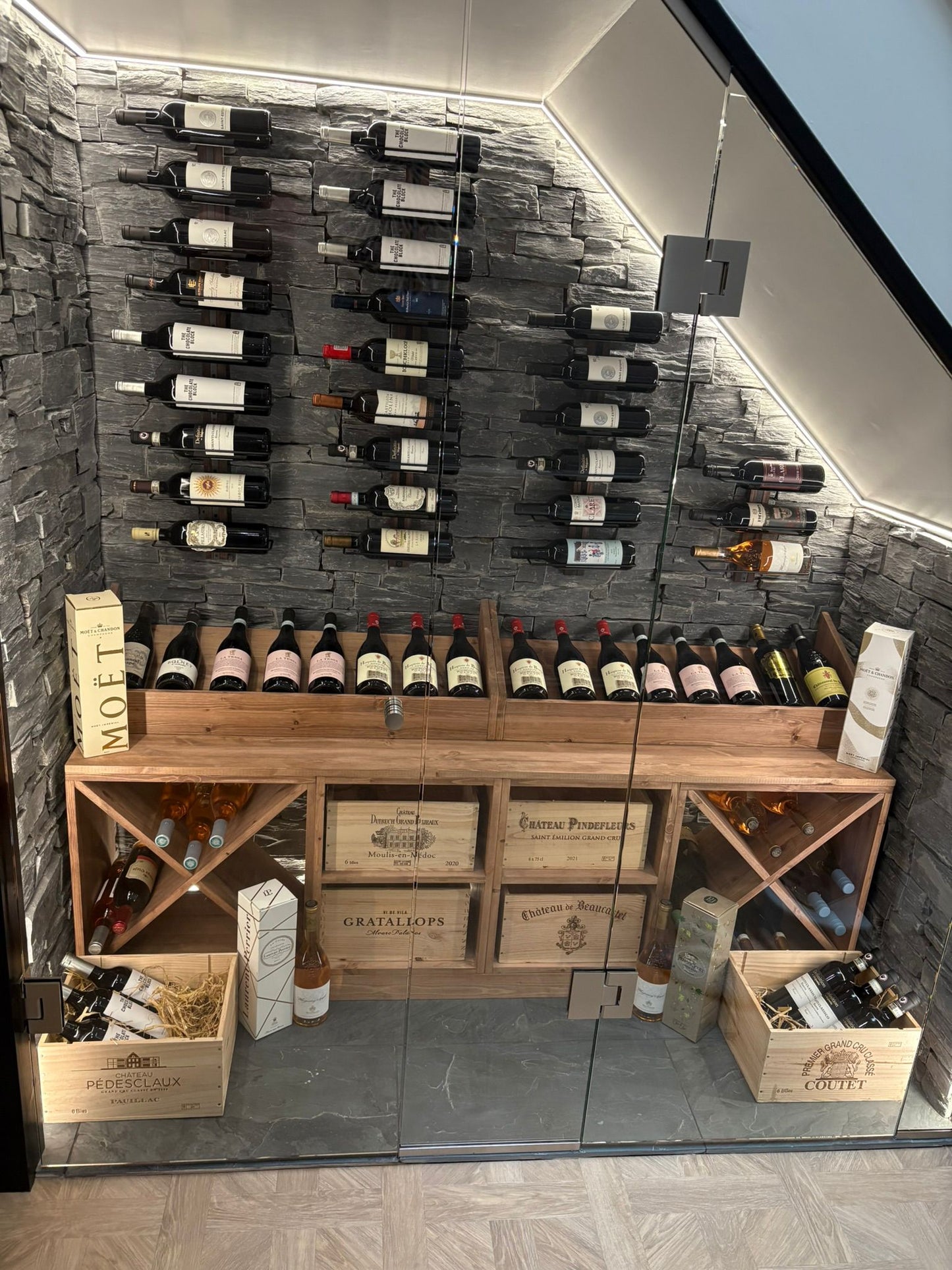 Wine Wall Displays