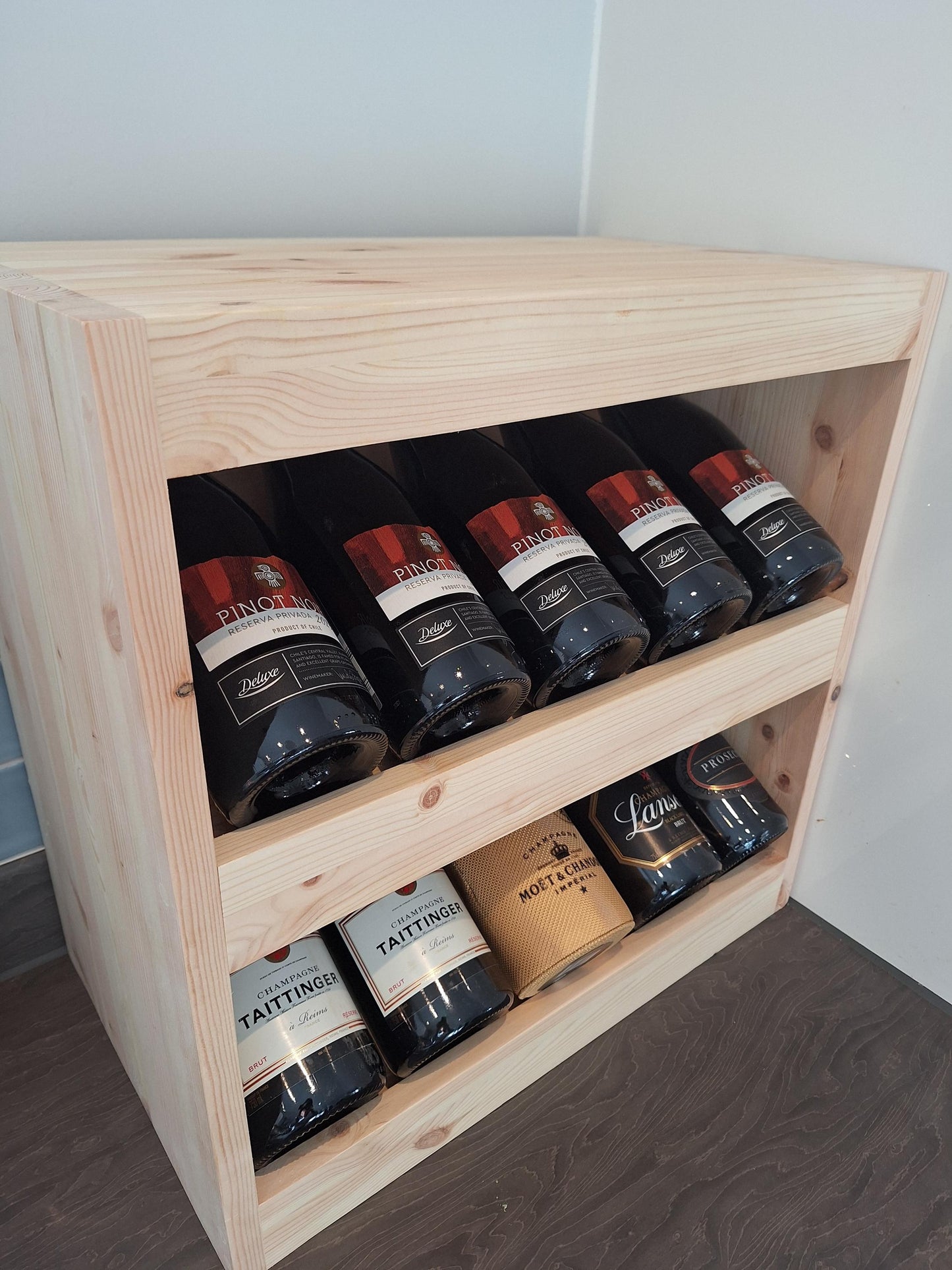 Modular bespoke wine cellar racks / wine storage