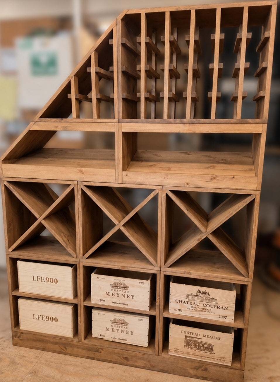 Wine Case Storage (Fixed Shelves)