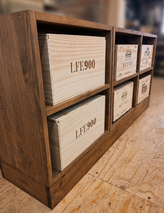 Wine Case Storage (Fixed Shelves)