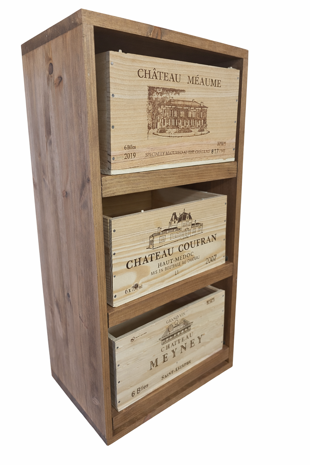 Wine Case Storage Racks (Pull- out drawers)